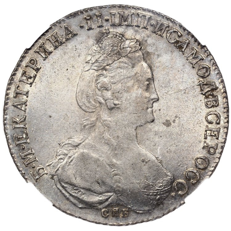 1 рубль 1782 года