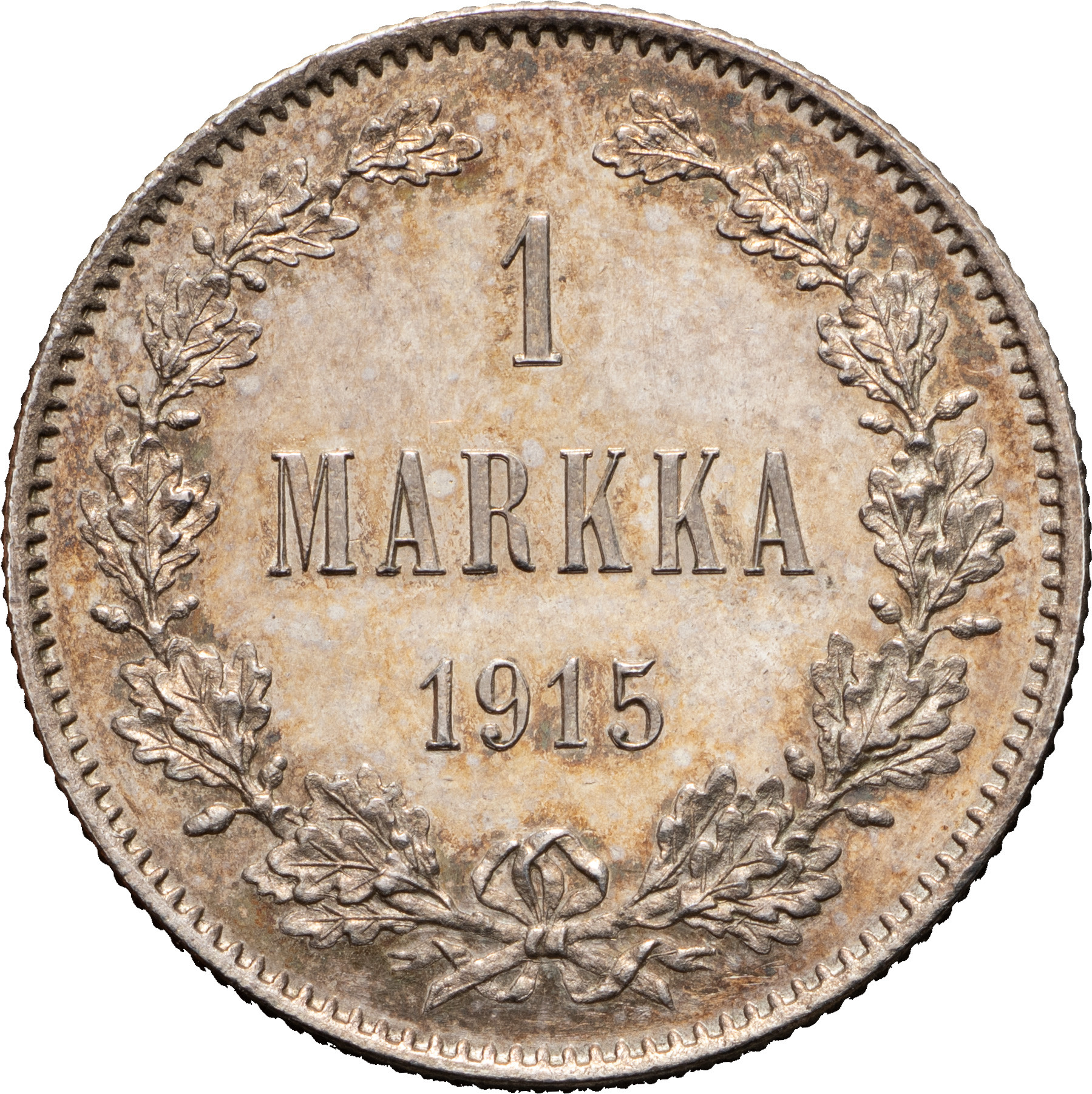 1 марка 1915 года S Для Финляндии