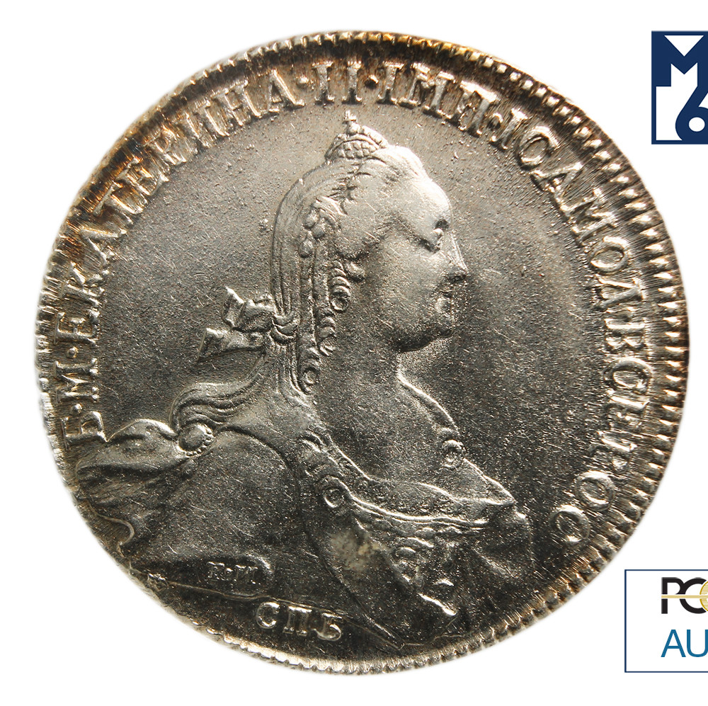 1 рубль 1774 года СПБ ТИ ФЛ