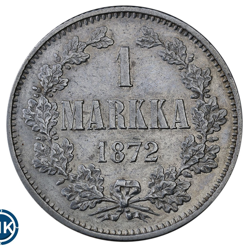 1 марка 1872 года S Для Финляндии