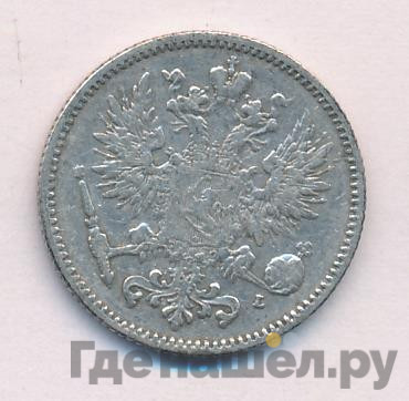 50 пенни 1893 года L Для Финляндии