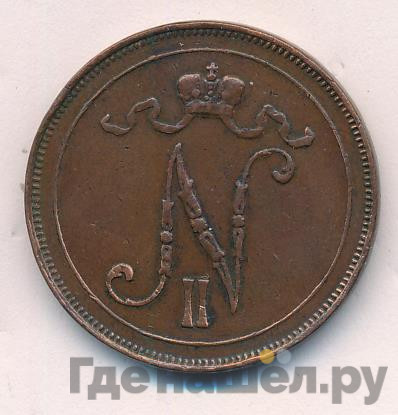 10 пенни 1913 года Для Финляндии
