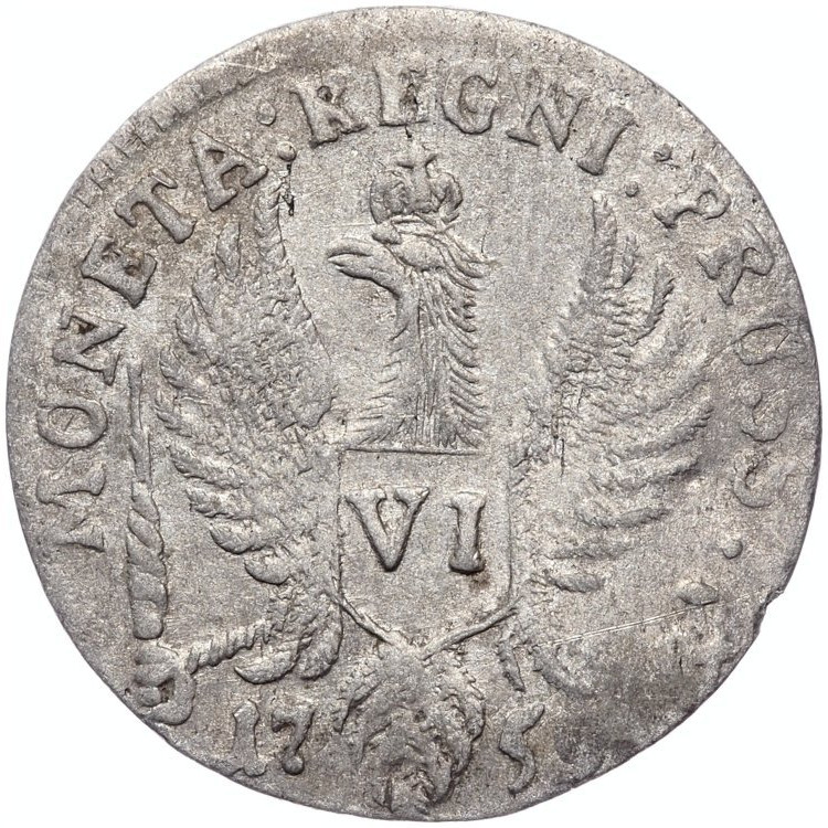 6 грошей 1759 года