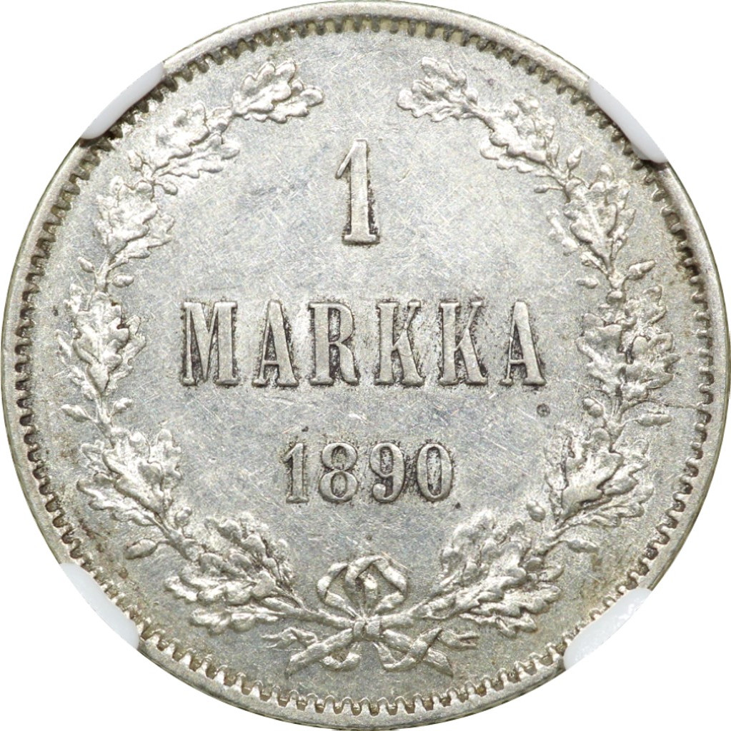 1 марка 1890 года L Для Финляндии