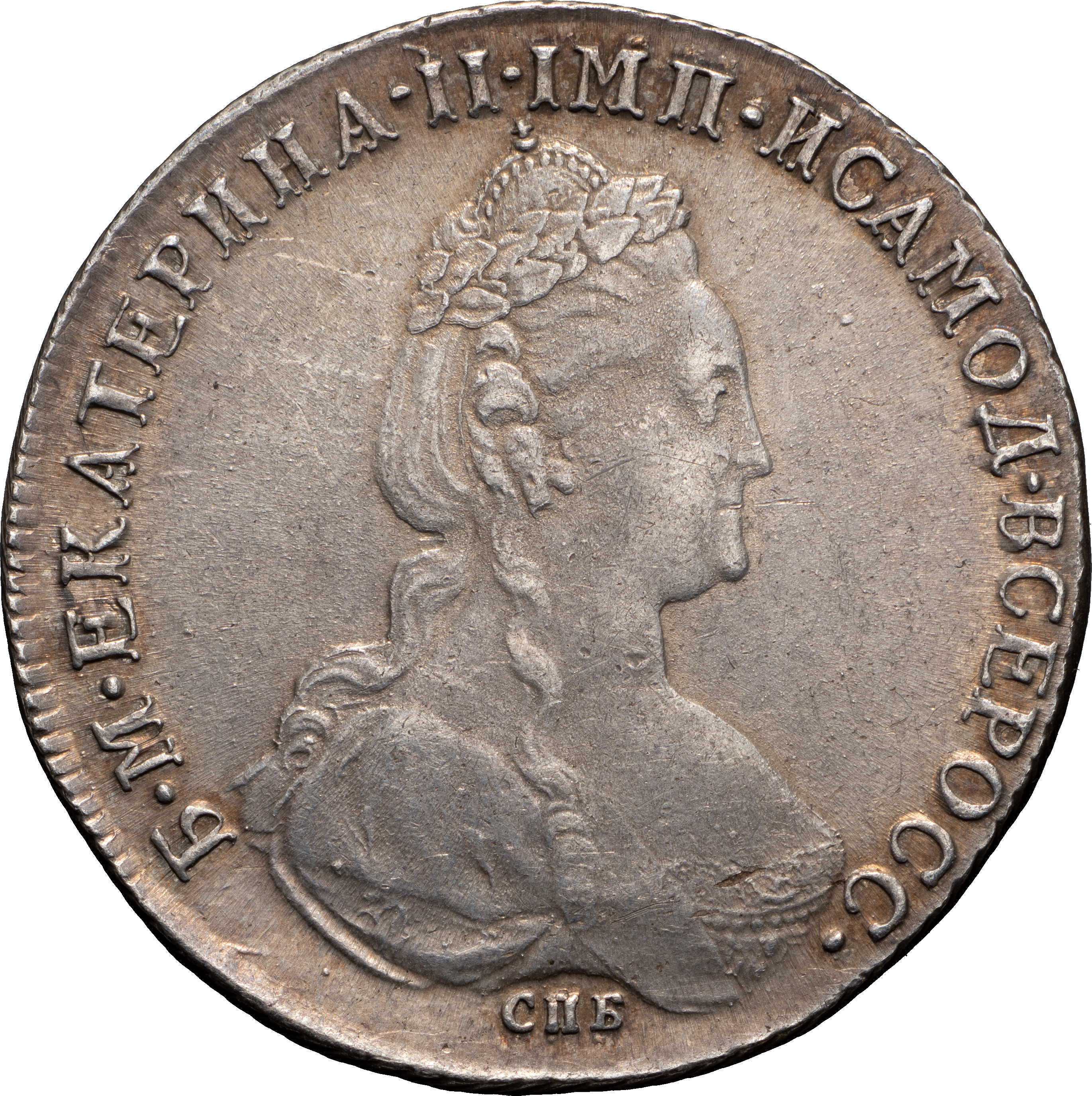1 рубль 1782 года
