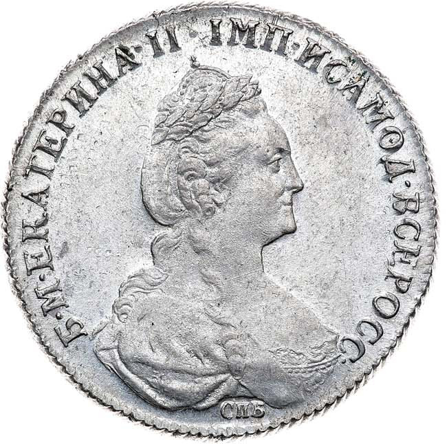 1 рубль 1778 года СПБ ФЛ