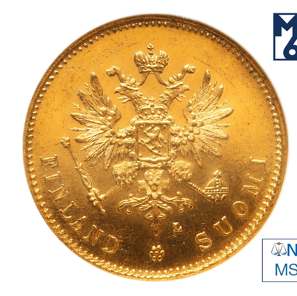 20 марок 1911 года L Для Финляндии