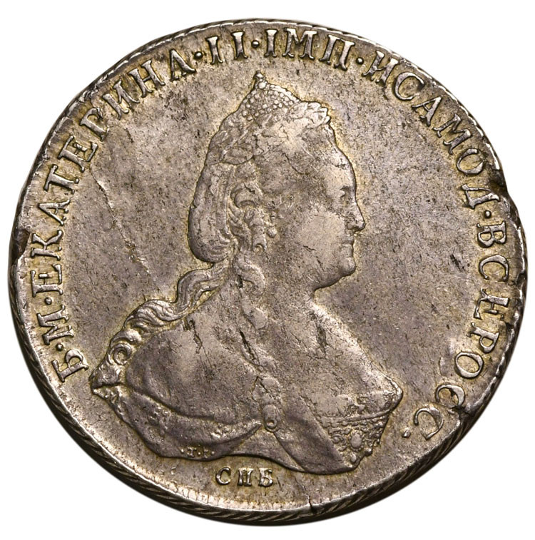 1 рубль 1786 года