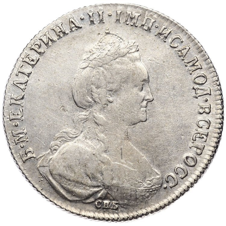 1 рубль 1778 года СПБ ФЛ