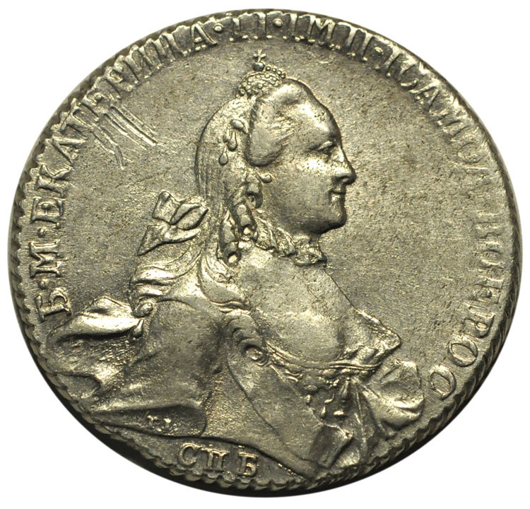 1 рубль 1764 года