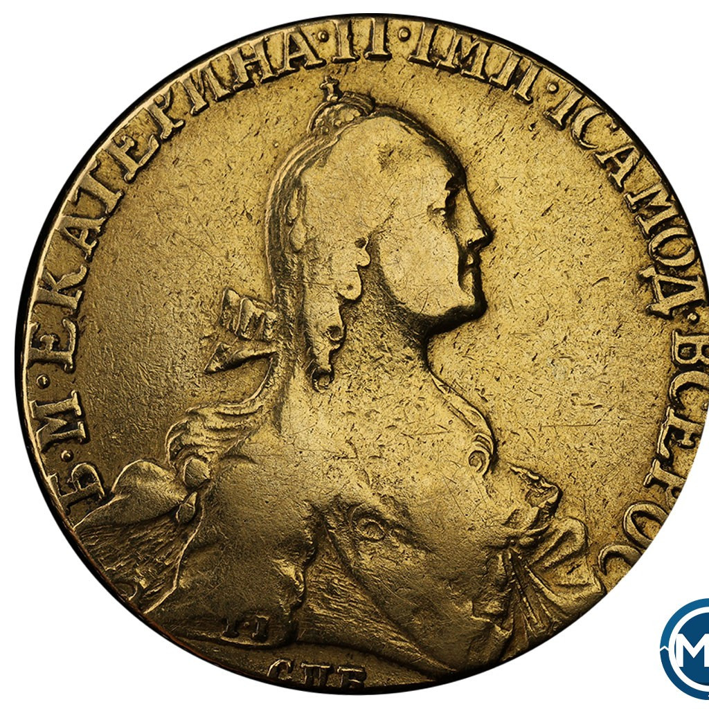 10 рублей 1766 года