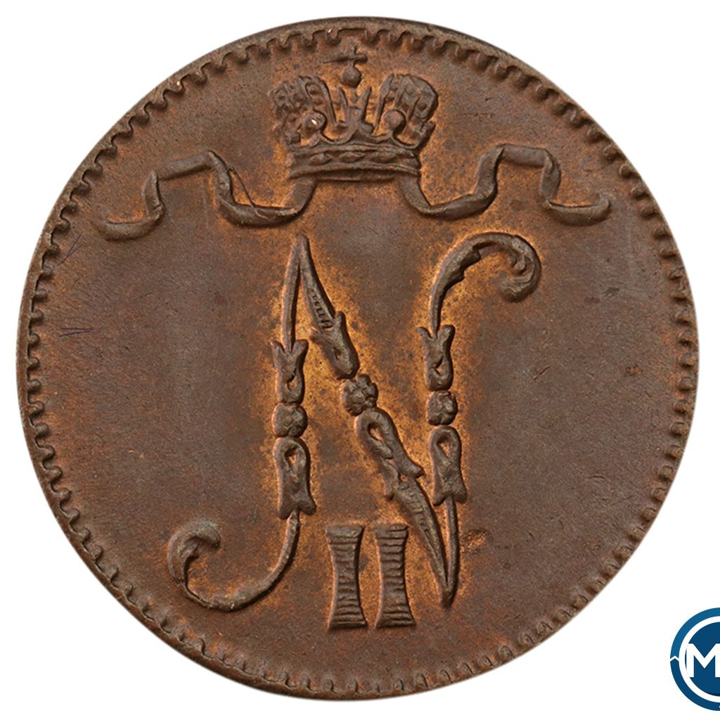 1 пенни 1914 года Для Финляндии