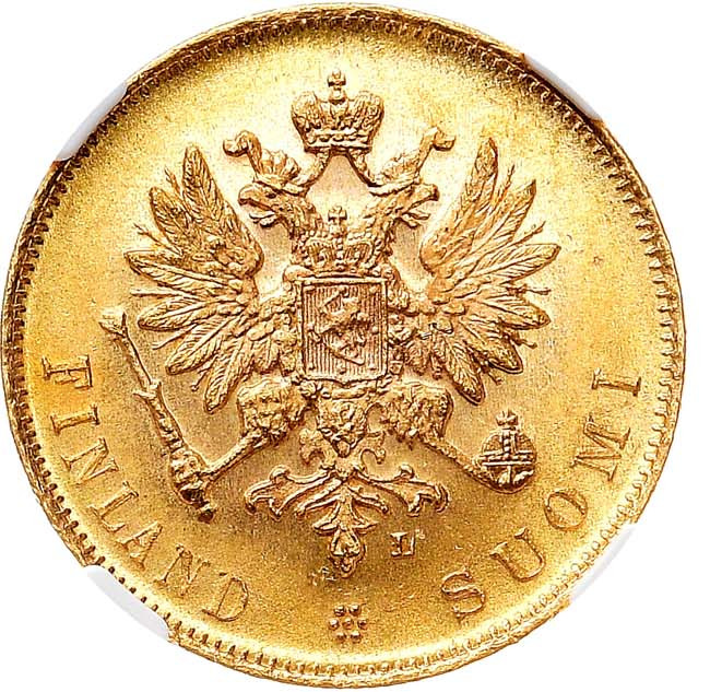 10 марок 1904 года L Для Финляндии
