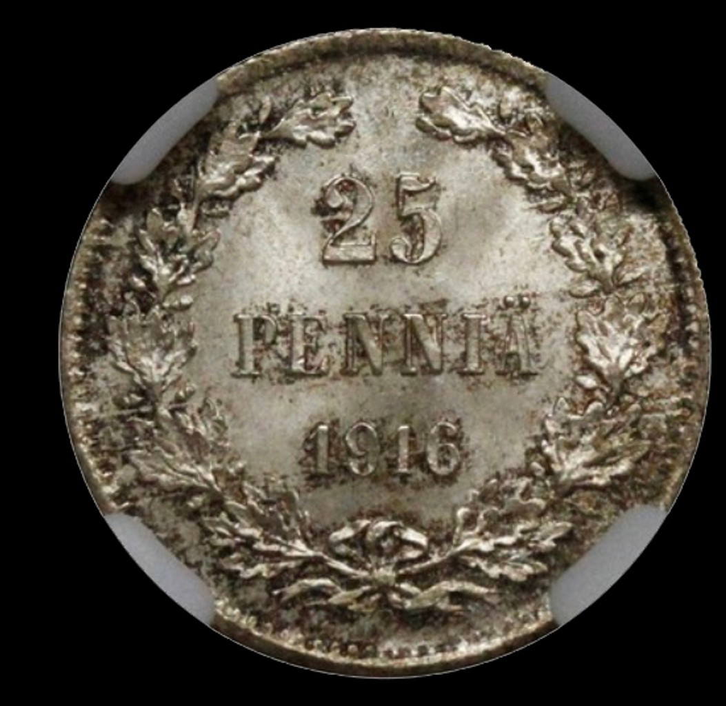 25 пенни 1916 года S Для Финляндии