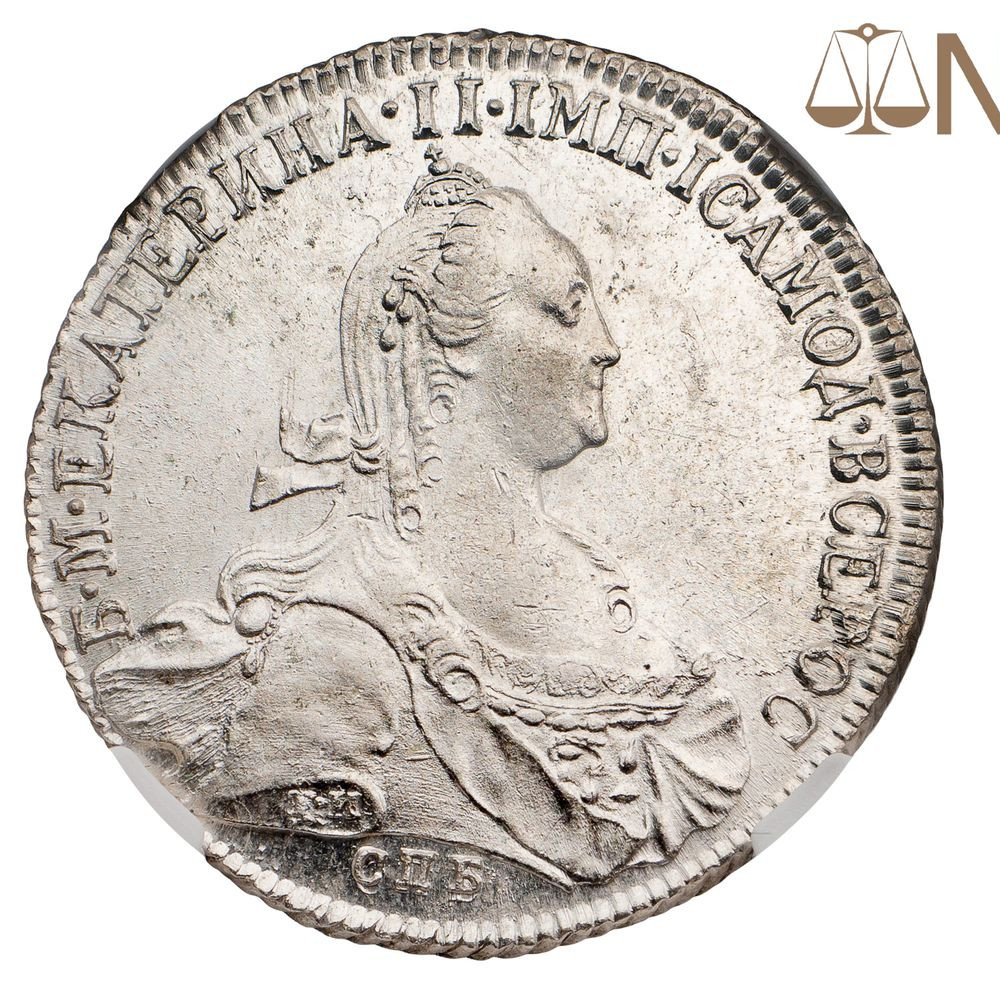 1 рубль 1774 года СПБ ТИ ФЛ