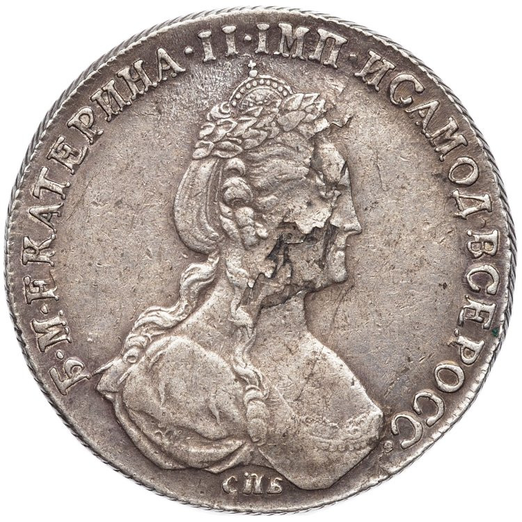 1 рубль 1781 года