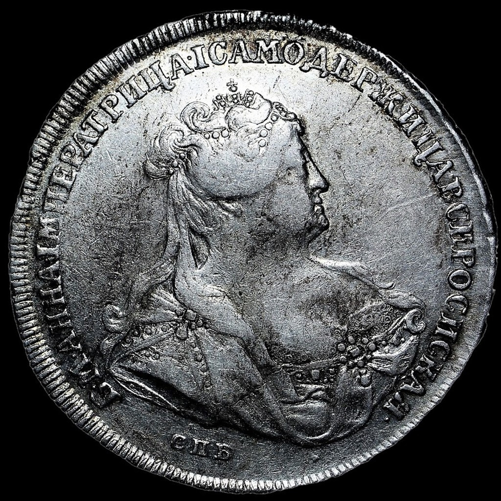 1 рубль 1740 года