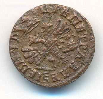 Полушка 1707 года
